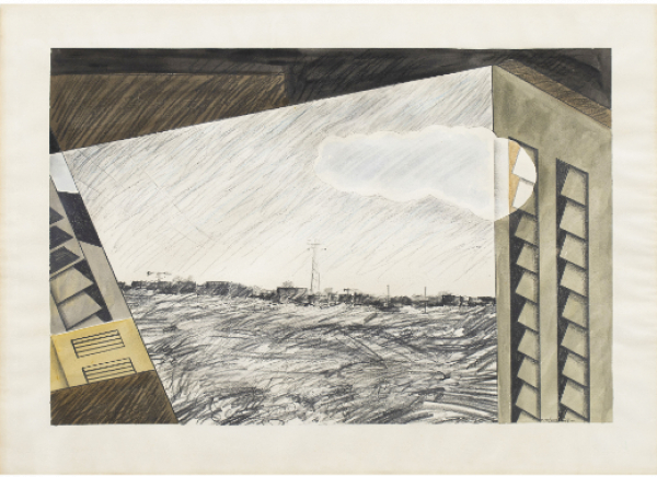 EQUIPO CRÓNICA (act.1964 - 1981)  Sin título, 1978   Mixta sobre papel.