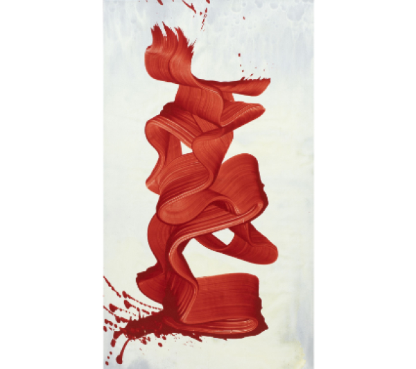 JAMIE NARES (Londres, 1953)  T.6, 1997.   Óleo sobre lienzo.