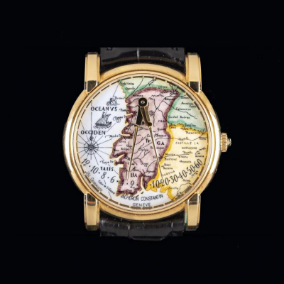 Reloj de pulsera VACHERON CONSTANTIN modelo Mercator Portugal, en oro amarillo 18 K.