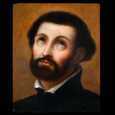 San Ignacio de Loyola - José de Ibarra (Nueva Galicia, 1688 - Ciudad de México, en 1756) escuela colonial de la Nueva España, actual México.