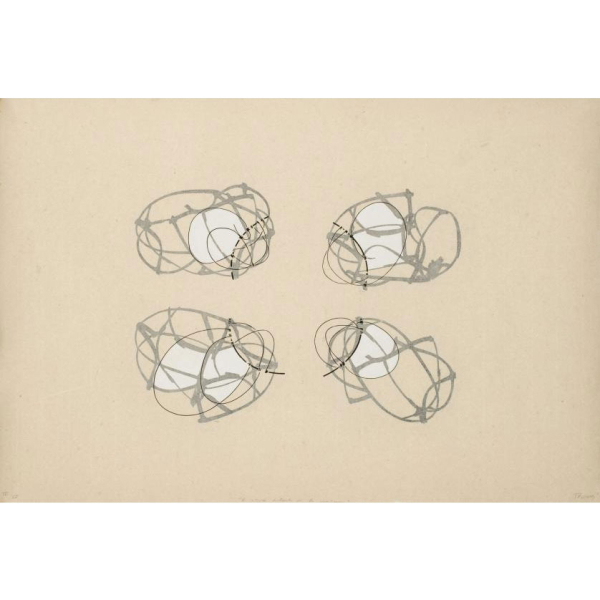 Txuma Sanchez. "La estrella brillante de la mañana". Litografía sobre papel.