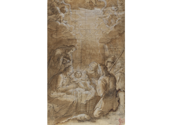 VICENTE CARDUCHO (Florencia, h. 1576 - Madrid, 1638) Adoración de los Pastores