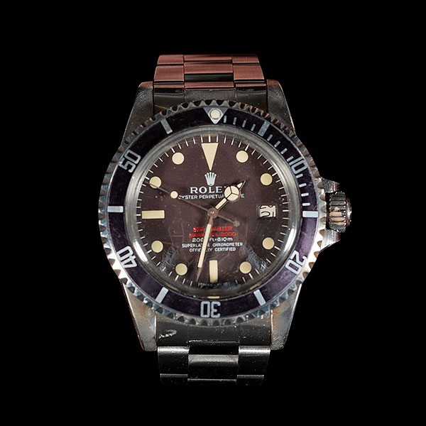 Rolex Oyster Perpetual Sea-Dweller, Superlative Chronometer Officially Certified. Ref. 1665. Reloj de buceo profesional para caballero con brazalete Oyster en acero inoxidable (1974)