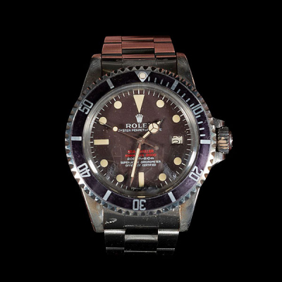 Rolex Oyster Perpetual Sea-Dweller, Superlative Chronometer Officially Certified. Ref. 1665. Reloj de buceo profesional para caballero con brazalete Oyster en acero inoxidable (1974)