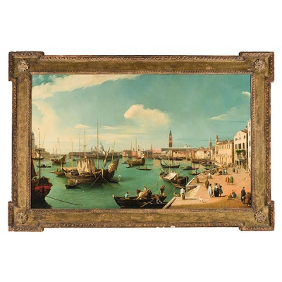 JAMES,WILLIAM &quot;Vista de Venecia. Riva degli Schiavoni mirando al oeste&quot;